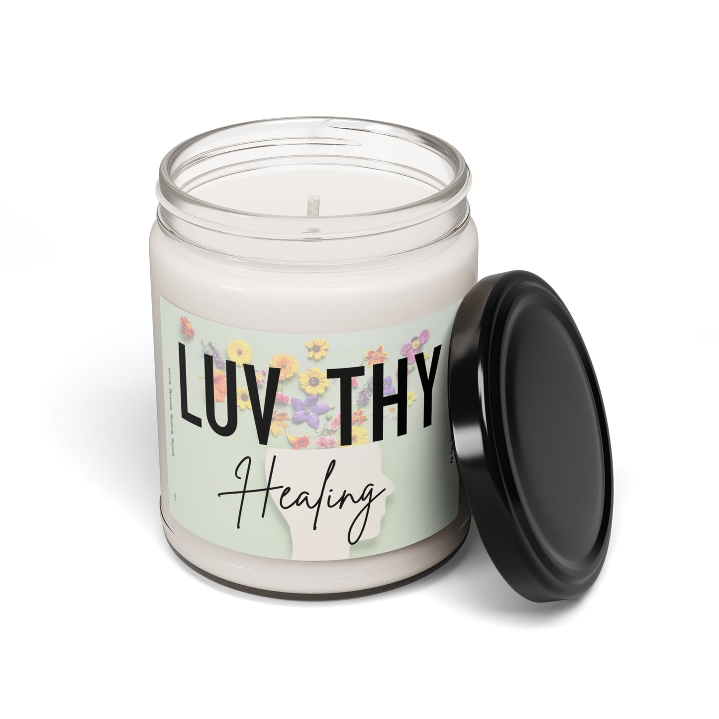 LUV THY Healing – Scented Candle (9oz) | Powerful Words Collection