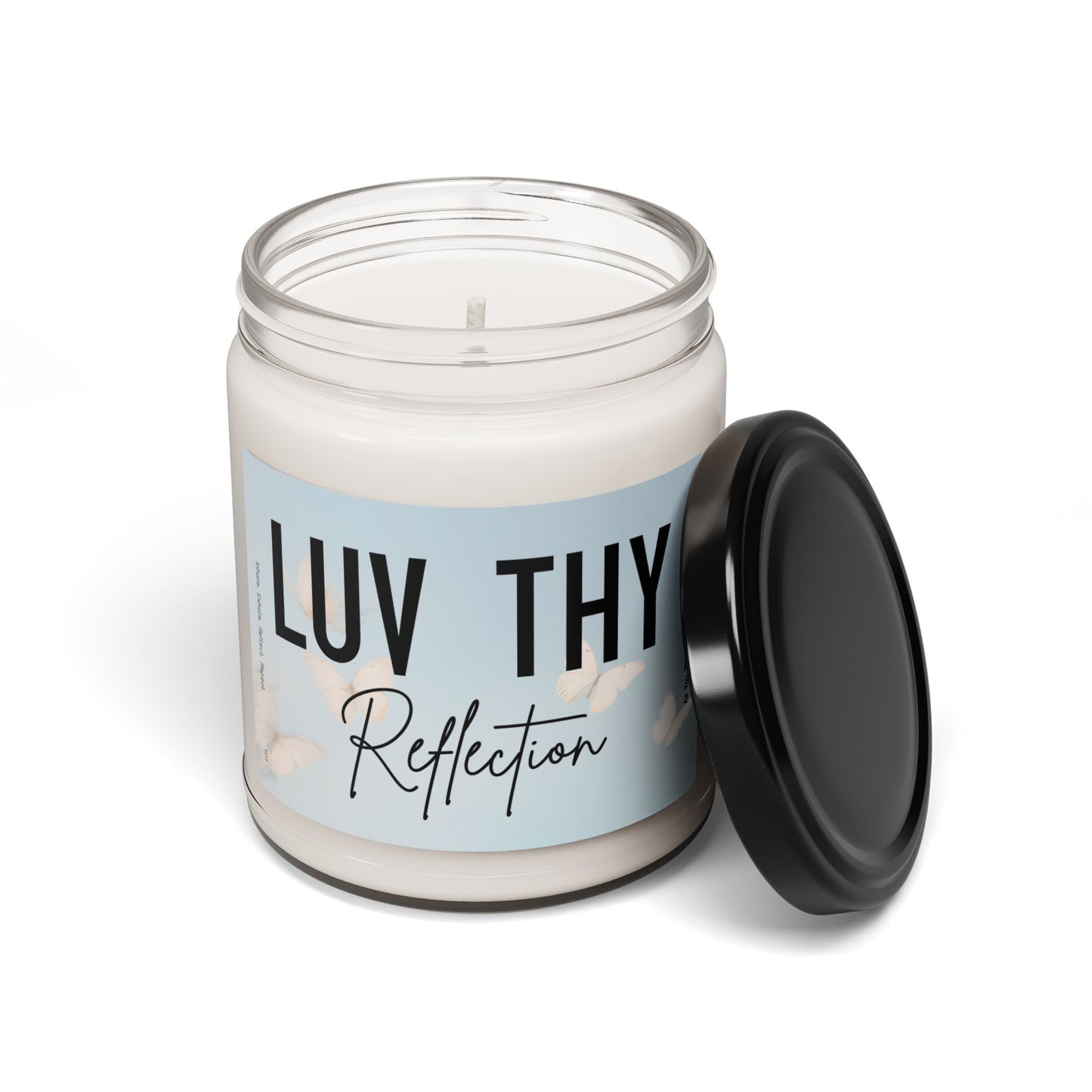 LUV THY Reflection – 9oz Scented Candle for Stillness + Self-Discovery