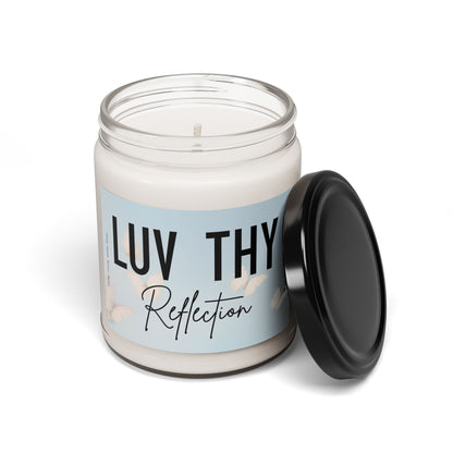 LUV THY Reflection – 9oz Scented Candle for Stillness + Self-Discovery